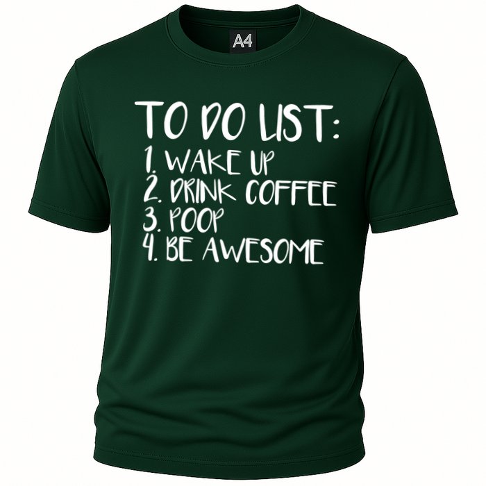 To Do List Be Awesome Performance Shirt