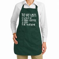 To Do List Be Awesome Apron