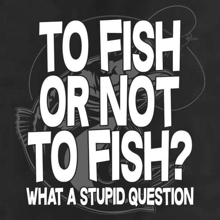 To Fish or Not To Fish? What A Stupid Question Trucker Hat