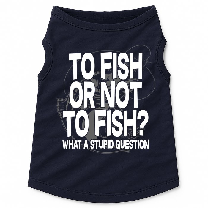 To Fish or Not To Fish? What A Stupid Question Doggie Tank
