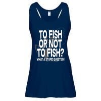 To Fish or Not To Fish? What A Stupid Question Ladies Essential Flowy Tank