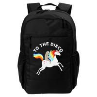 To The Disco Funny Sloth Unicorn Backpack