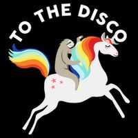 To The Disco Funny Sloth Unicorn 7-Panel Snapback Hat
