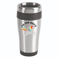 To The Disco Funny Sloth Unicorn 16oz Travel Tumbler