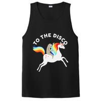 To The Disco Funny Sloth Unicorn PosiCharge Competitor Tank