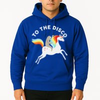 To The Disco Funny Sloth Unicorn Hoodie