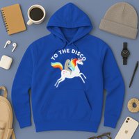 To The Disco Funny Sloth Unicorn Hoodie