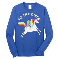 To The Disco Funny Sloth Unicorn Long Sleeve Shirt