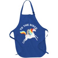 To The Disco Funny Sloth Unicorn Apron