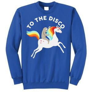 To The Disco Funny Sloth Unicorn Sweatshirt