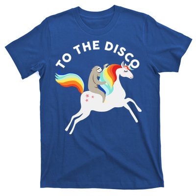 To The Disco Funny Sloth Unicorn T-Shirt