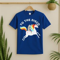 To The Disco Funny Sloth Unicorn T-Shirt