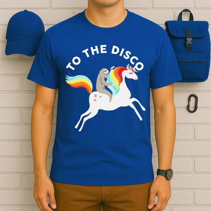 To The Disco Funny Sloth Unicorn T-Shirt