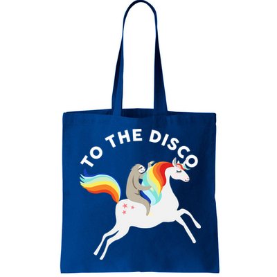 To The Disco Funny Sloth Unicorn Bag