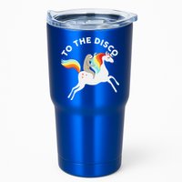 To The Disco Funny Sloth Unicorn Tumbler
