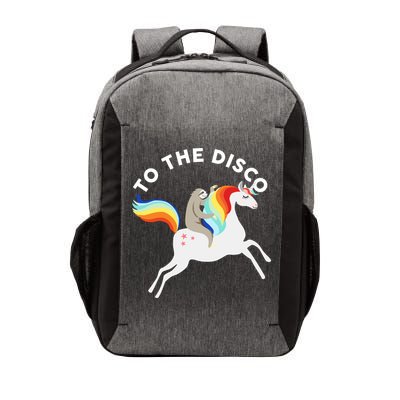 To The Disco Funny Sloth Unicorn Vector Backpack