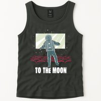 To The Moon Astronaut Movie Theatre Tank Top