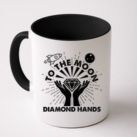 To The Moon Diamond Hands Crypto Currency Mug
