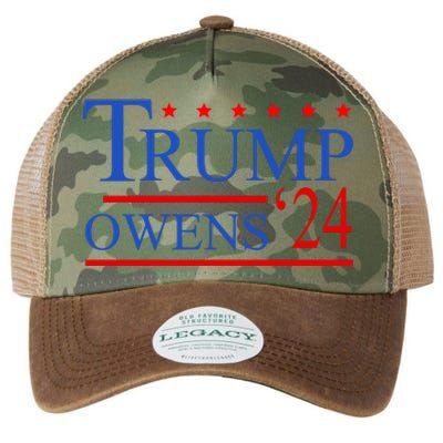 Trump Owens 2024 Legacy Tie Dye Trucker Hat