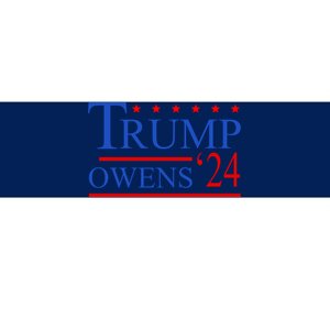 Trump Owens 2024 Bumper Sticker