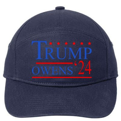 Trump Owens 2024 7-Panel Snapback Hat