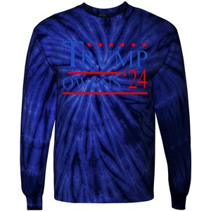 Trump Owens 2024 Tie-Dye Long Sleeve Shirt