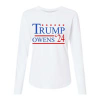 Trump Owens 2024 Womens Cotton Relaxed Long Sleeve T-Shirt