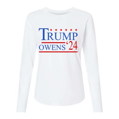 Trump Owens 2024 Womens Cotton Relaxed Long Sleeve T-Shirt