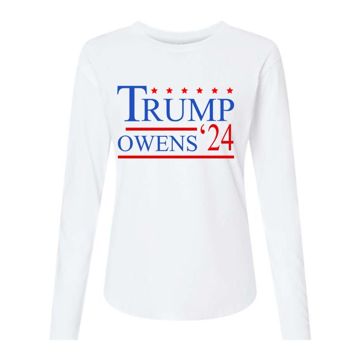 Trump Owens 2024 Womens Cotton Relaxed Long Sleeve T-Shirt