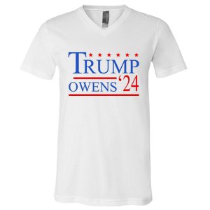 Trump Owens 2024 V-Neck T-Shirt