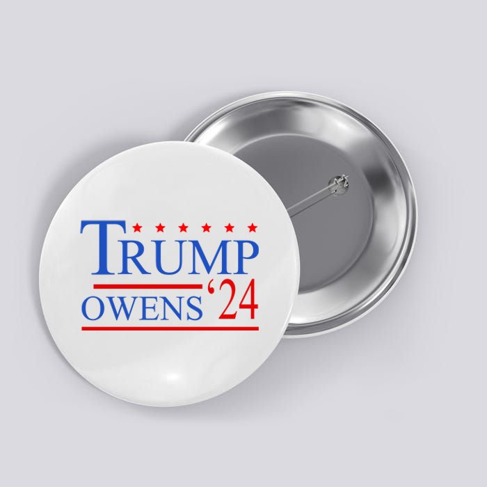 Trump Owens 2024 Button