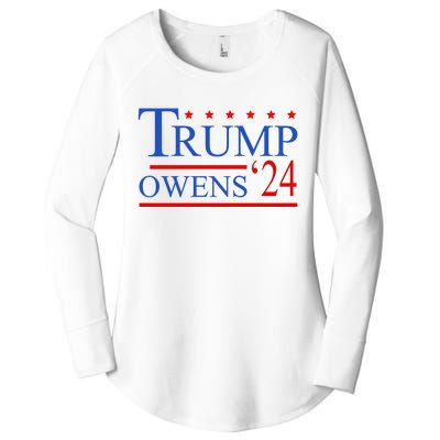 Trump Owens 2024 Women's Perfect Tri Tunic Long Sleeve Shirt