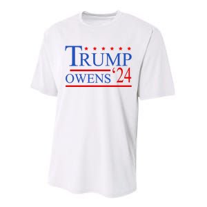 Trump Owens 2024 Performance Sprint T-Shirt