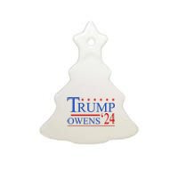 Trump Owens 2024 Ceramic Tree Ornament