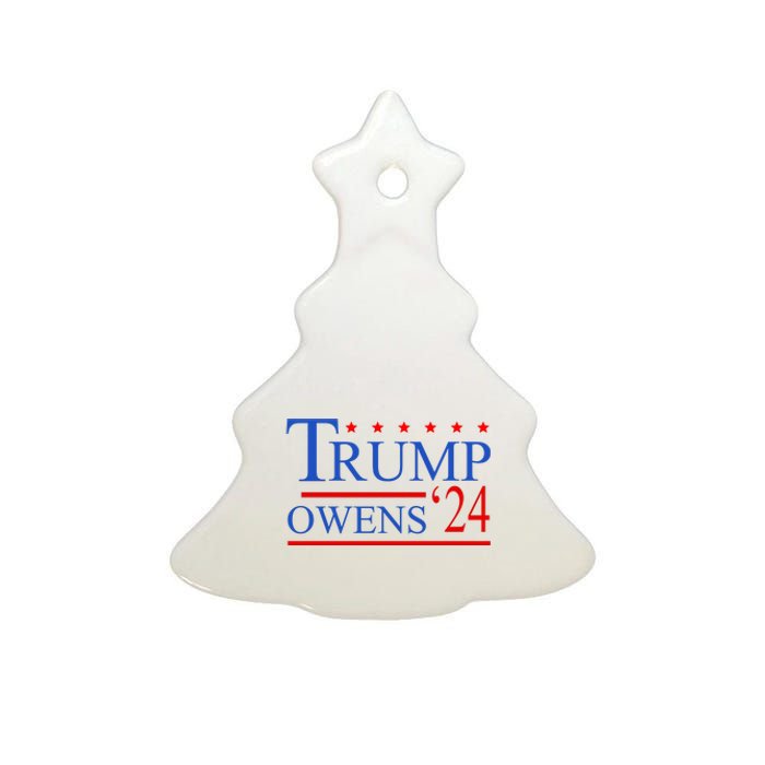 Trump Owens 2024 Ceramic Tree Ornament