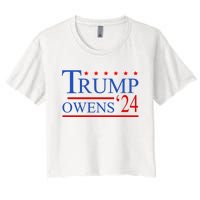 Trump Owens 2024 Women's Crop Top Tee