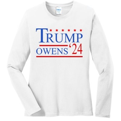 Trump Owens 2024 Ladies Long Sleeve Shirt