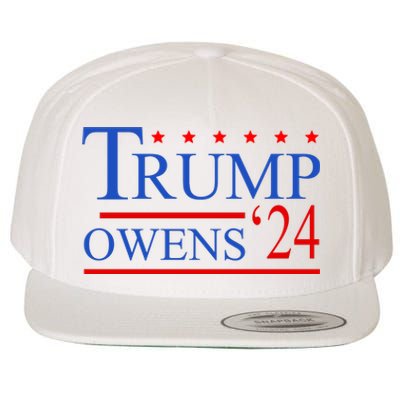 Trump Owens 2024 Wool Snapback Cap