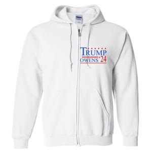 Trump Owens 2024 Full Zip Hoodie