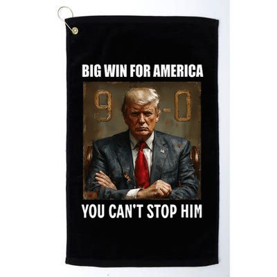 Trump On 90 Dems Big Win For American Antibiden Golf Towel