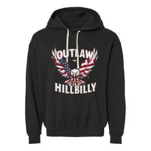 The Outlaw And The Hillbilly Garment-Dyed Fleece Hoodie