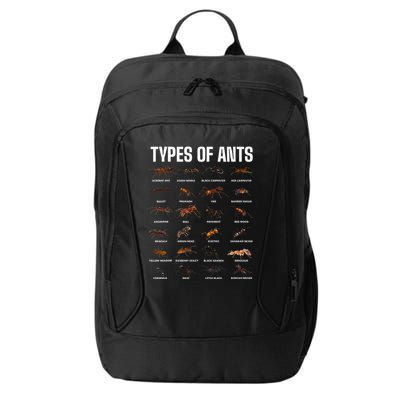 Types Of Ants For Ant Keeper Lovers City Backpack