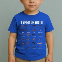 Types Of Ants For Ant Keeper Lovers Toddler T-Shirt