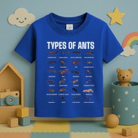 Types Of Ants For Ant Keeper Lovers Toddler T-Shirt