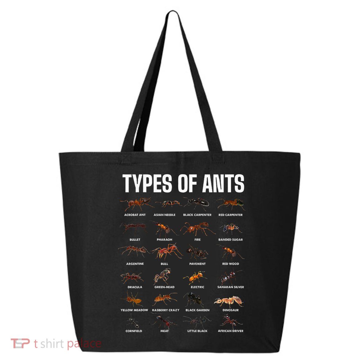 Types Of Ants For Ant Keeper Lovers 25L Jumbo Tote