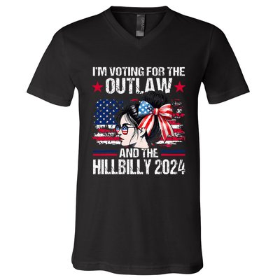 The Outlaw And Hill 2024 V-Neck T-Shirt