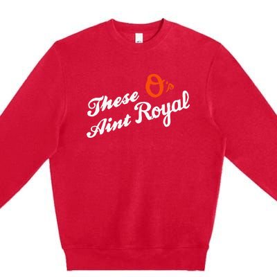 These OS AinT Royal Premium Crewneck Sweatshirt