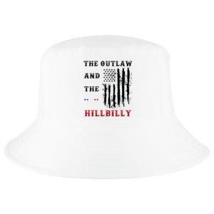 The Outlaw And The Hillbilly Vote Trump For President 2024 Cool Comfort Performance Bucket Hat