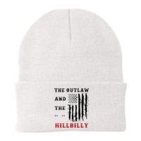 The Outlaw And The Hillbilly Vote Trump For President 2024 Knit Cap Winter Beanie