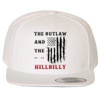 The Outlaw And The Hillbilly Vote Trump For President 2024 Wool Snapback Cap